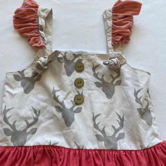 Adelaide Original Deer Dress size 4T - Picture 3 of 7